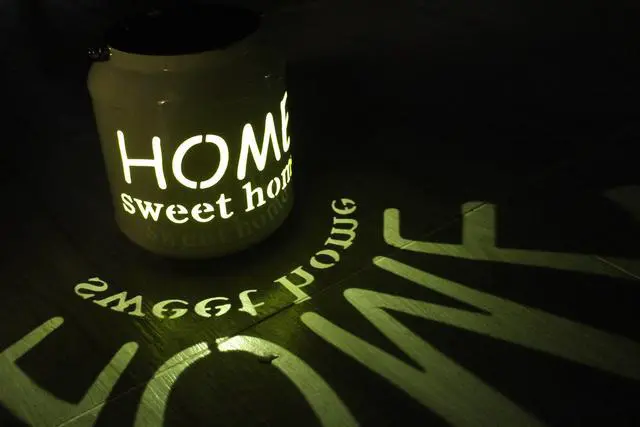 Alt view image 2 of 7 - Solar Powered Home Sweet Home Lantern