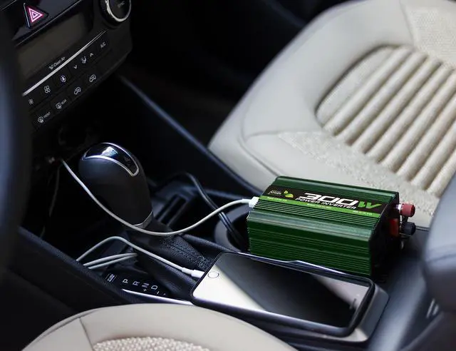 Alt view image 4 of 4 - 300-Watt Portable Power  Inverter
