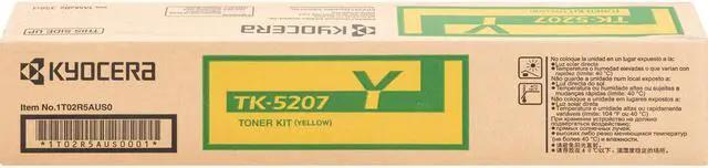 Alt view image 2 of 9 - Kyocera  Toner Cartridge TK5207Y