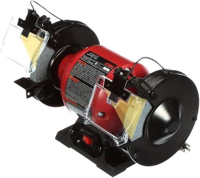 Alt view image 4 of 4 - Skil 3380-01 6 in. Bench Grinder with Light