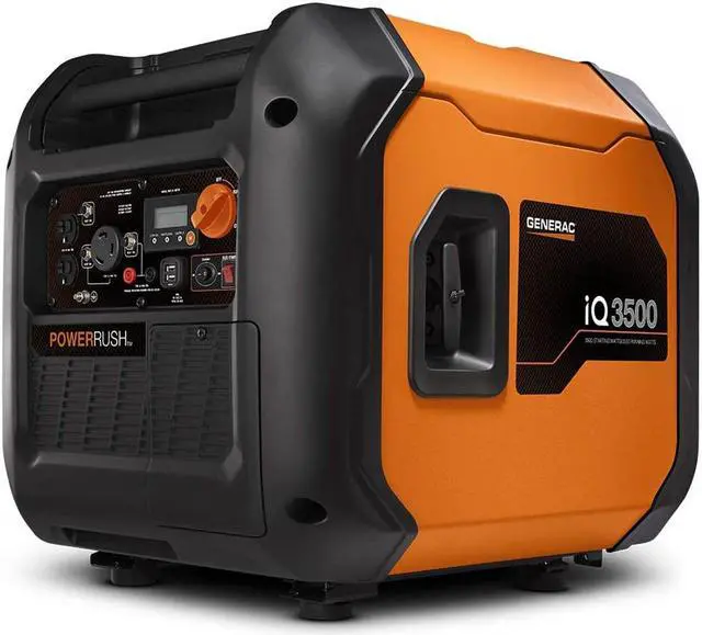 Alt view image 7 of 8 - Generac 7127 iQ3500 3500 Watt Portable Inverter Generator (50 State/CSA)