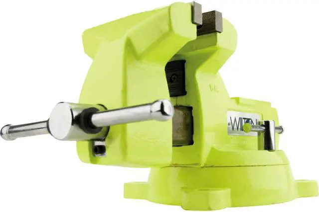 Alt view image 7 of 14 - 63187 1550, High-Visibility Safety Vise, 5 in. Jaw Width, 5-1/4 in. Jaw Opening