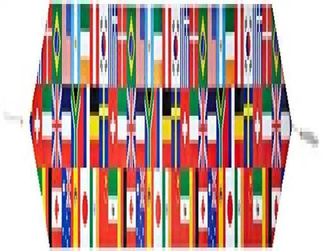 Alt view image 4 of 8 - Printed International Flag Table Runner Party Accessory (1 count) (1/Pkg)
