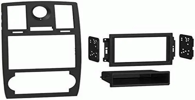 Alt view image 5 of 7 - 2005-2007 Chrysler 300 DDIN IN-Dash Mounting Kit