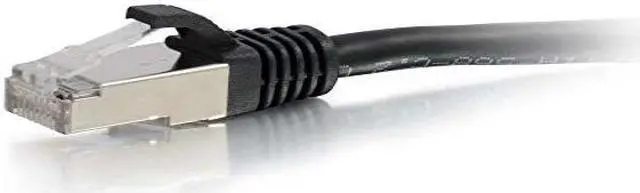 Main image of C2G 6in Cat6 Snagless Shielded STP Network Patch Cable Black 00981