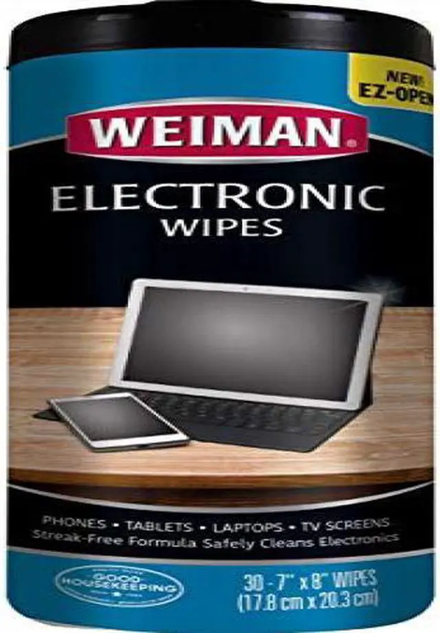 Alt view image 8 of 17 - Weiman Products LLC Electronic Media Wipes 93 Unit: EACH