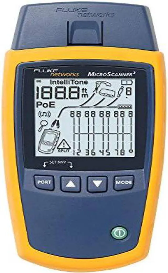 Alt view image 2 of 2 - Fluke Networks MS2-100 Cable Tester