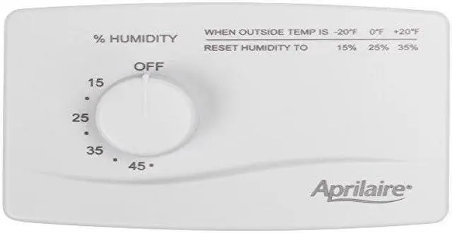 Alt view image 3 of 3 - Manual Humidifier Control APRILAIRE 4655