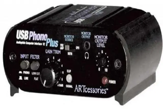 Alt view image 7 of 7 - ART USB Phono Plus
