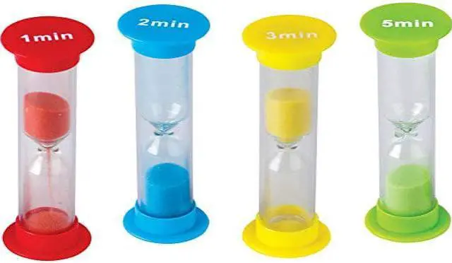 Alt view image 3 of 5 - Teacher Created Resources 20663 Small Sand Timers Combo - Pack of 4