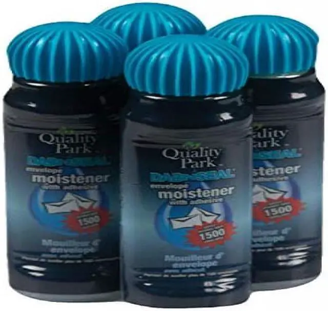Alt view image 6 of 19 - Quality Park Envelope Moistener w/Adhesive 50 mL Clear 4/Pack 46071