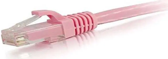 Alt view image 2 of 4 - C2G 04048 Cat6 Cable - Snagless Unshielded Ethernet Network Patch Cable, Pink (6 Feet, 1.82 Meters)