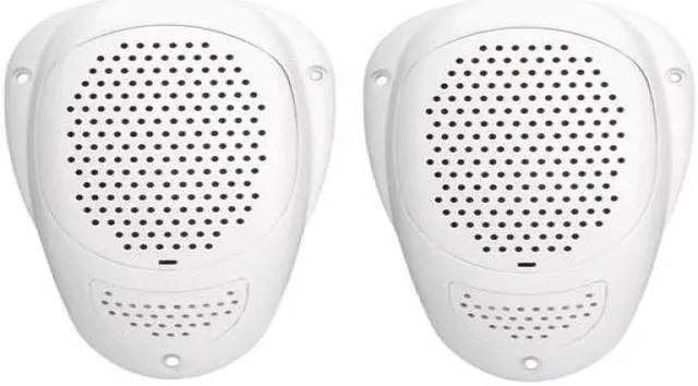 Alt view image 6 of 6 - 3" ceiling mount waterproof satellite speaker with builtin grill magnadyne ls2wp marine use