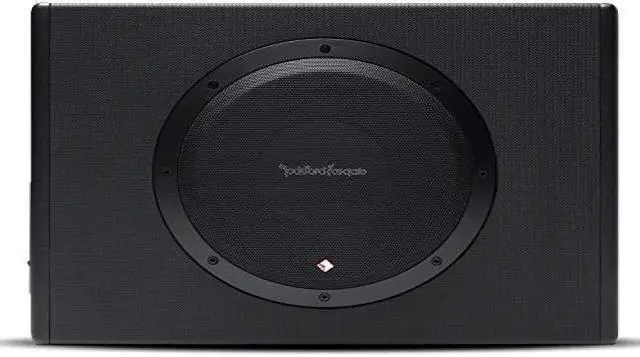 Alt view image 5 of 14 - New Rockford Fosgate P300-10 10" 300 Watt Single Powered Subwoofer Sub Enclosure