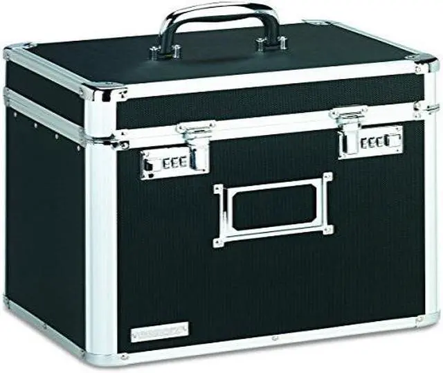 Alt view image 2 of 3 - Vaultz Locking File Security Box, Letter Size, 13.5 x 10.5 Inches, Black (VZ01165)