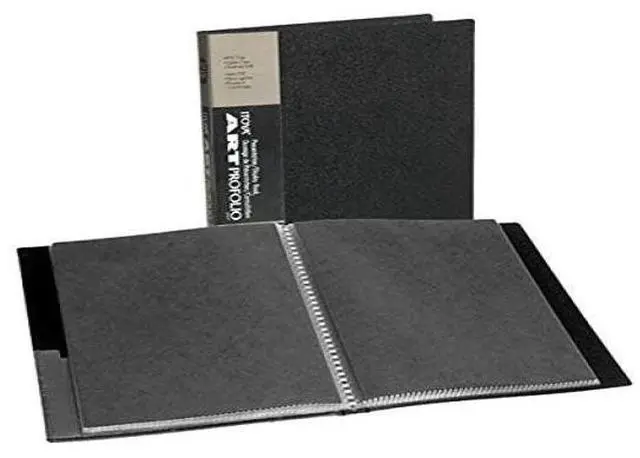 Alt view image 8 of 11 - Itoya IA127 8 in. x 10 in. Art Profolio The Original Presentation Books