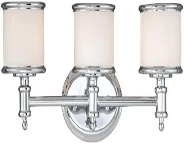 Alt view image 5 of 14 - Vaxcel Carlisle 3L Vanity Light Chrome - CR-VLU003CH