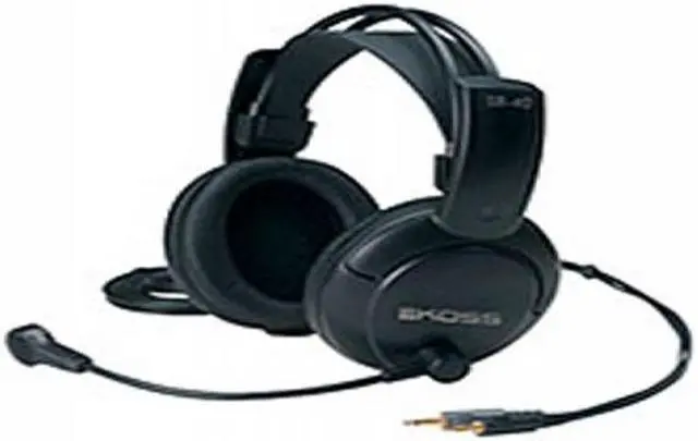Alt view image 3 of 8 - Koss SB40 Computer Headset with Microphone