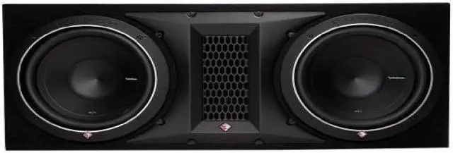 Alt view image 4 of 13 - Rockford Fosgate Punch P1-2X12 12" 1000W Dual Loaded Subwoofer Sub & Enclosure