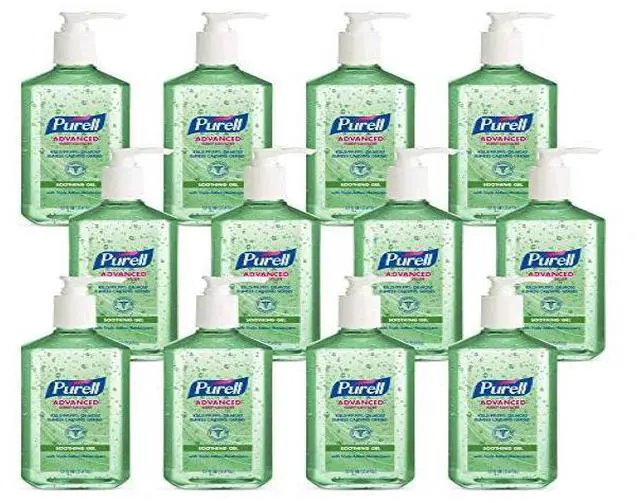 Alt view image 9 of 16 - Instant Hand Sanitizer w/Aloe, 12oz. Pump Bottle