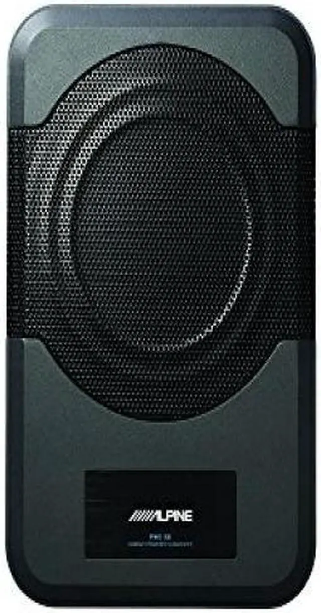 Alt view image 6 of 6 - Alpine PWE-S8 High-Performance Quad-Coil Subwoofer System(COMPACT POWERED SUBWOOFER)