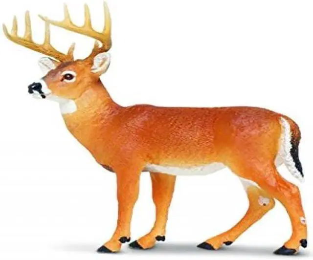 Alt view image 7 of 9 - Whitetail Buck North American Wildlife Figure Safari Ltd
