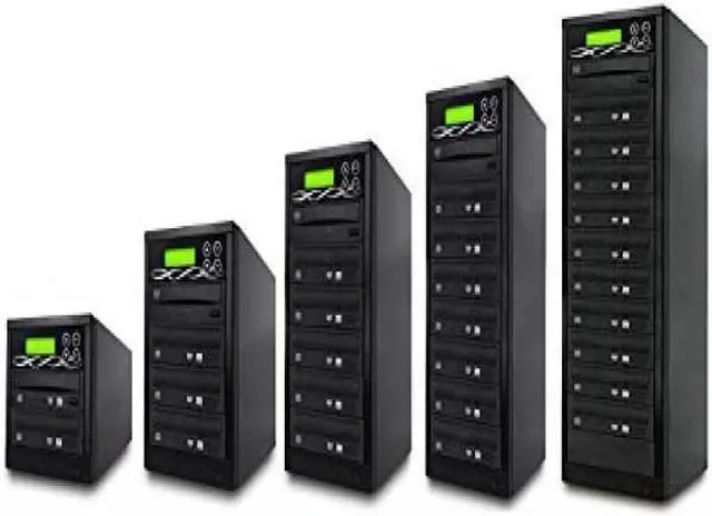 Alt view image 6 of 8 - SATA DVD Duplicator - 5 Target Standalone CD / DVD Duplicator with SATA DVDRW