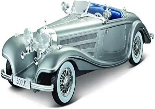 Alt view image 3 of 6 - Maisto Premiere Edition 1:18 1936 Mercedes-Benz 500 K Typ Specialroadster