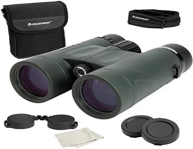 Alt view image 2 of 12 - Celestron 71332 Roof Prism Binocular w/ 8x Magnification & 42mm Objective Lens