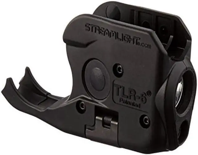 Alt view image 9 of 11 - Streamlight TLR-6, Tac Light w/laser, For SIG P238/P938, White LED and Red Laser, Includes 2 CR 1/3N Lithium Batteries,