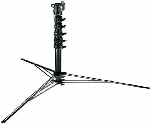 Alt view image 2 of 3 - Manfrotto Bogen Black 24' Super High Alu Standw/leveling Leg