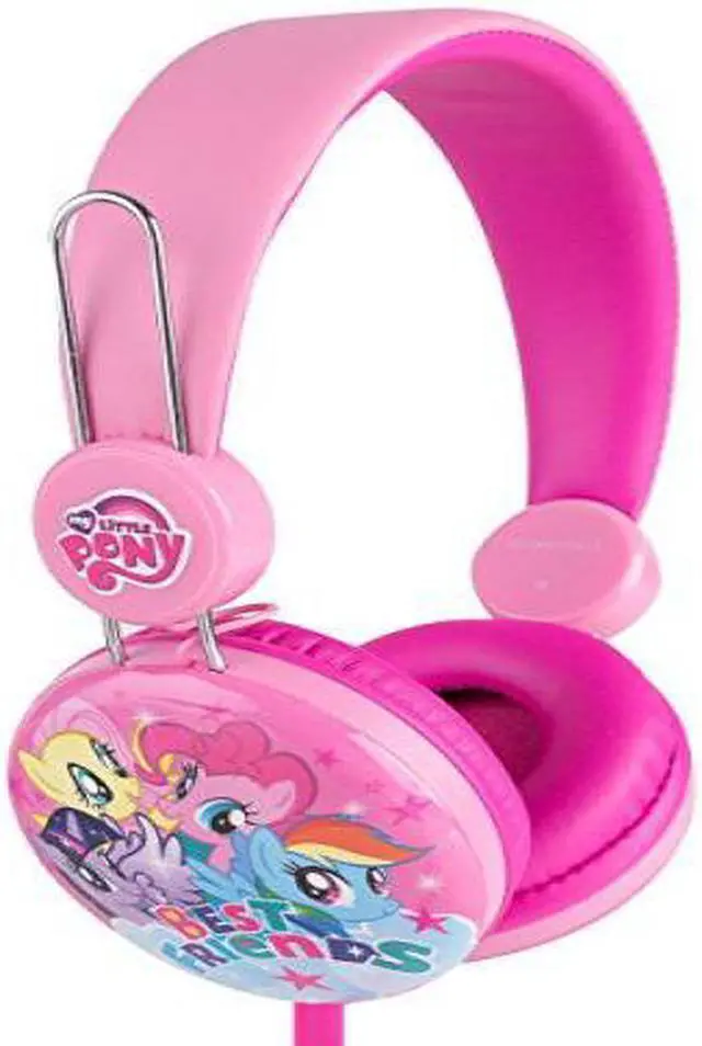 Alt view image 3 of 12 - Sakar Over the Ear Kids Safe Headphones (My Little Pony)