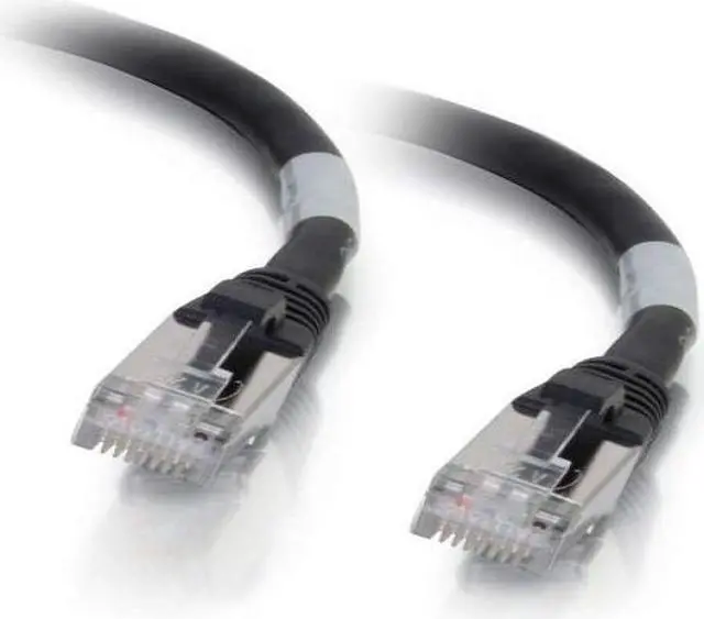 Alt view image 4 of 7 - C2G 00709 Cat6a Cable - Snagless Shielded Ethernet Network Patch Cable, Black (4 Feet, 1.22 Meters)