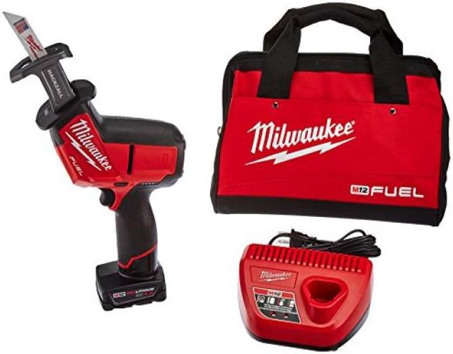 Alt view image 10 of 12 - Cordless Reciprocating Saw Kit, Milwaukee, 2520-21XC