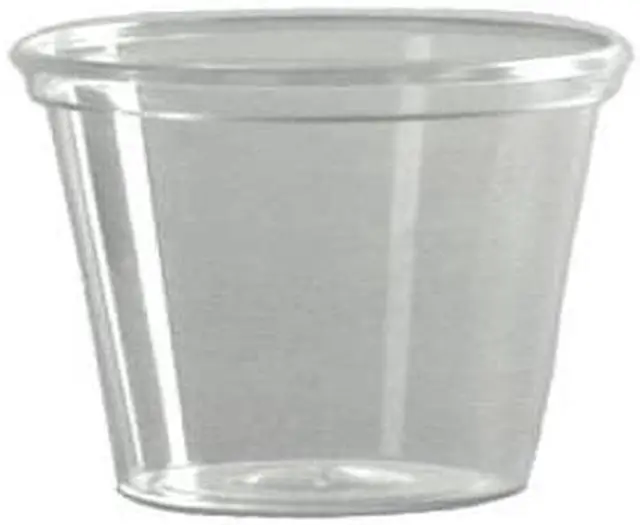 Alt view image 7 of 11 - C-Comet Shot Plas Portion Cup 1Oz Cle 50/50