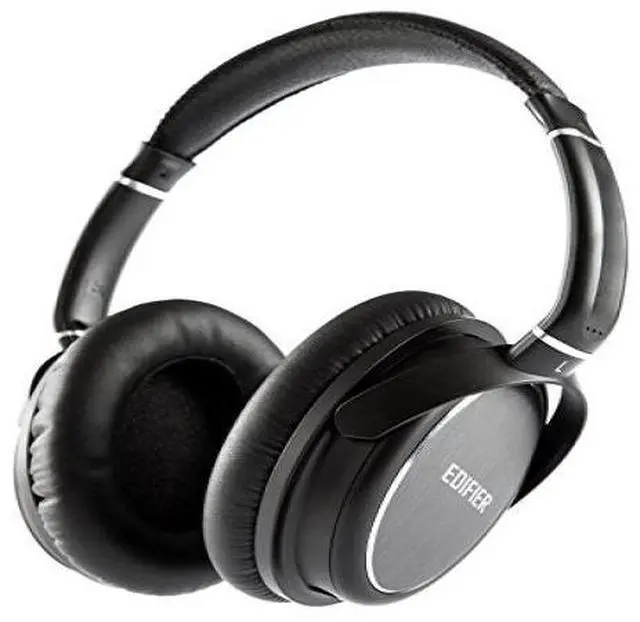 Alt view image 6 of 12 - Edifier H850 Hi-Fi Over-Ear Noise-Isolating Headphone - Black