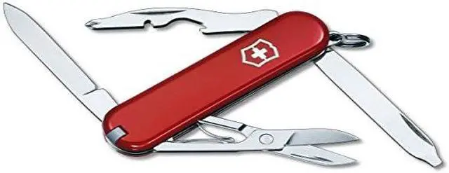 Alt view image 20 of 20 - Victorinox 54031 Folding Knife Compact Series Rambler 2 1/4" Folder Red Handle