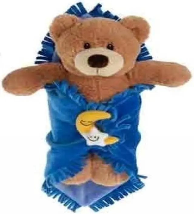 Alt view image 2 of 4 - Brown Bear Blanket Babies 11" by Fiesta