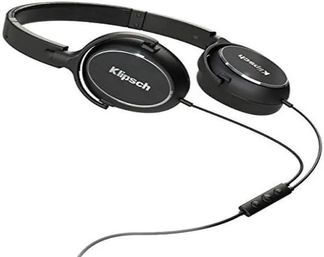 Alt view image 9 of 10 - Klipsch Reference R6i On-Ear Headphones With In-Line Mic (Black)