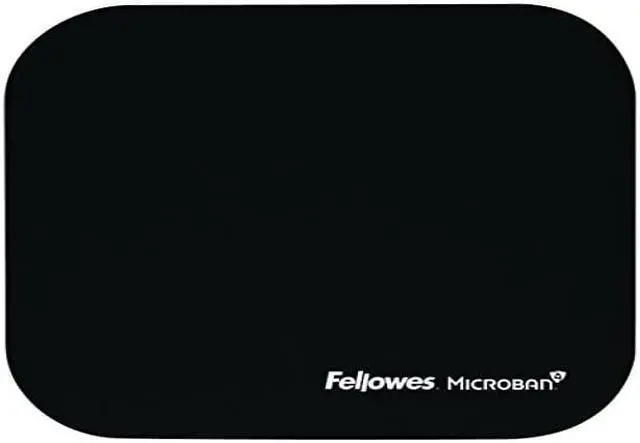 Alt view image 4 of 5 - Fellowes Mouse Pad with Microban, Black (5933901)