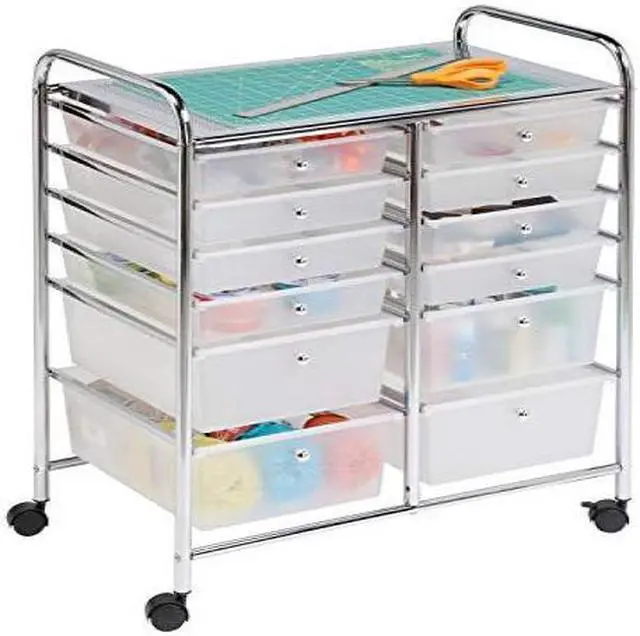 Alt view image 13 of 14 - Honey-Can-Do CRT-0168312 Drawer Rolling Cart