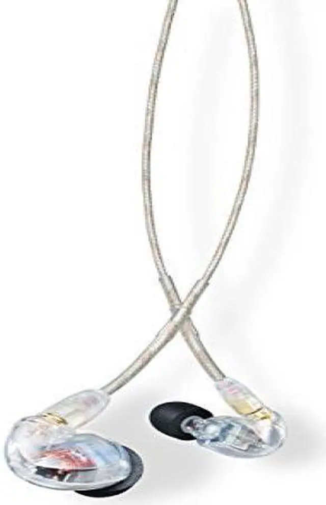 Alt view image 19 of 20 - Shure SE425 Pro In-Ear Sound Isolating Dual Driver Earphones - Clear