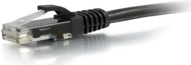 Alt view image 10 of 12 - C2G 00730 Cat6a Cable - Snagless Unshielded Ethernet Network Patch Cable, Black (8 Feet, 2.43 Meters)