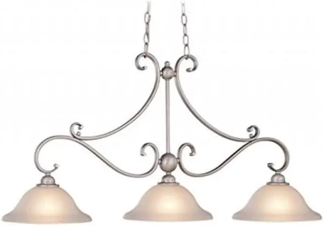 Alt view image 4 of 12 - Vaxcel Monrovia Kitchen Island in Brushed Nickel - PD35413BN