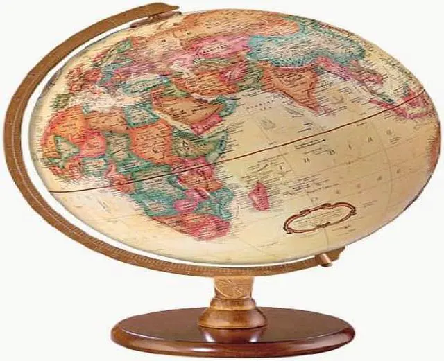 Alt view image 2 of 3 - Classic Antique Globe - by Replogle Globes