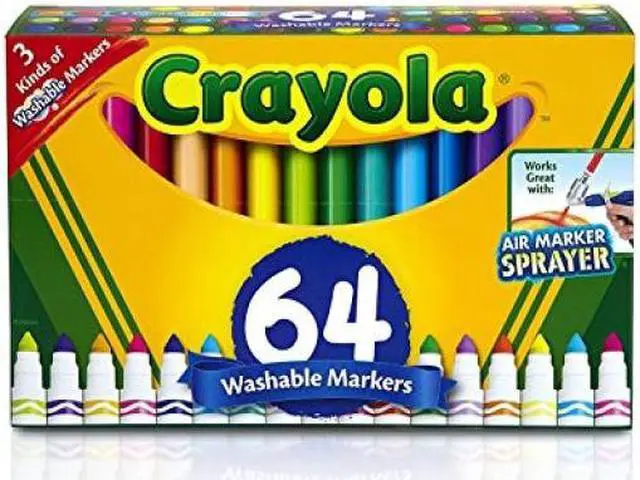 Alt view image 11 of 20 - Crayola 64ct Marker Collection