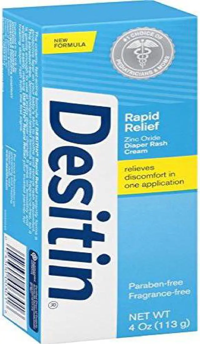 Alt view image 5 of 9 - Desitin Rapid Relief Diaper Rash Cream - 4 oz