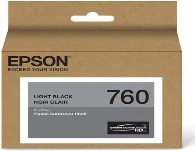 Alt view image 7 of 13 - Epson UltraChrome HD T760 Original Ink Cartridge T760720