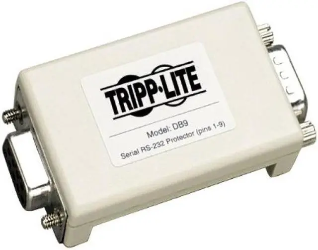 Alt view image 2 of 3 - tripp lite datashield serial in-line surge protector, db9, (db9)