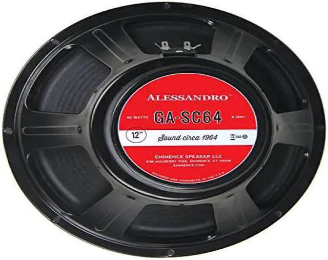 Alt view image 4 of 6 - Vintage American ceramic magnet tone approved by legendary amp builder, George Alessandro. Well-bala